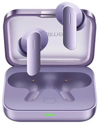 realme Buds Air 7 | 52dB ANC | Hi-Res LHDC 5.0 | 12.4mm Deep Bass Driver | 360° Spatial Audio | 52H Playtime | 6-Mic ENC | Bluetooth 5.4 | IP55 | Fast Charging (Lavender purple)