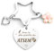 Cadeau Maitresse D'école,Cadeau Atsem,Porte Clef Merci Atsem,Idee Cadeau Nounou Original,Cadeau Maitresse D'école Fin D'année,Cadeau Maitre,Cadeau Aesh Institutrice,Cadeau Atsem D'école Fin D'année
