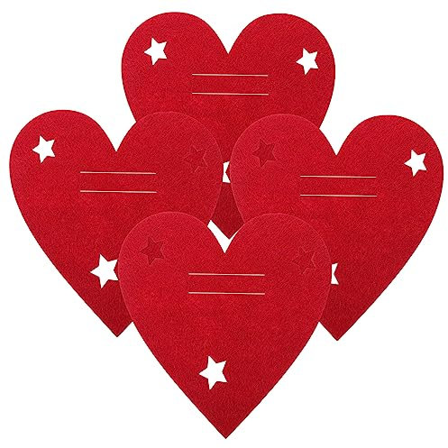 Cabilock 4 Teiliges Weihnachts Besteckset Mit Messer Und In Herzform Liebes Besteckset Weihnachtsanhänger Aufkleber Marmeladenglas Etiketten Karten Besteck Organizer