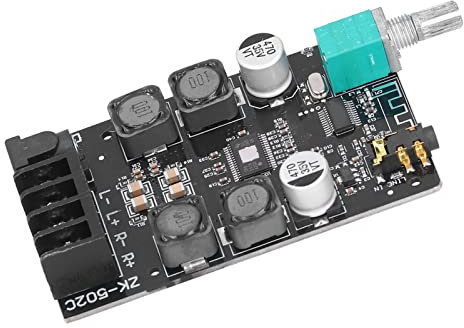 ZK 502C Clear Sound Filter Induktivität TPA3116 Audio -Leistungsverstärker -Karte Bequemer 50W HiFi -Stromverstärker