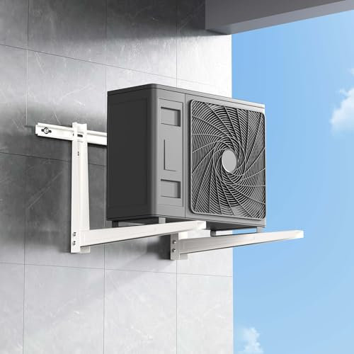 CHFANGHEJUFU Bodenhalterung Für Mini-Split-klimaanlage/wärmepumpe，1-3p Hochleistungs-mini-Split-bodenhalterung Für Kondensator-klimaanlage，vibrationsgeschützte Wandhalterung Für Klimaanlagen