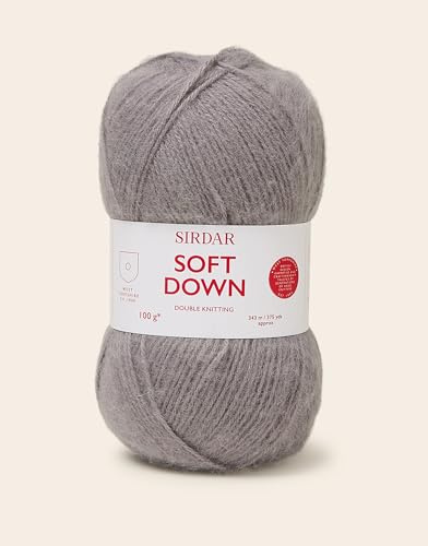 Sirdar Soft Down, Brushed Silver 100g