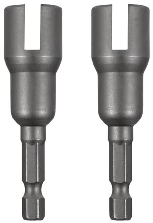 Flügelmutter-Bohrer-Werkzeug-Set, 6,5 cm, Sechskantschaft, Schmetterlingsadapter, 65 mm, für Kraft-Flügelmuttern, tragbarer Steckschlüssel