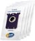 Zanussi S-bag Sacs pour aspirateur E201 E201B (Lot de 4)