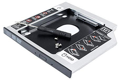 Unidad de disco duro SSD para portátil Asus F550 F555 F540 serie F555L F555U F556U F555LA-AB31 F556UA-AB32 F550J F552 SATA 3 segundos unidad de estado sólido, adaptador de bahía óptica CD DVD