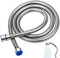 Universal Shower Hose 1.5m Stainless Steel Replacement Hose Pipe Anti-Kink Leakproof with 2 Washers