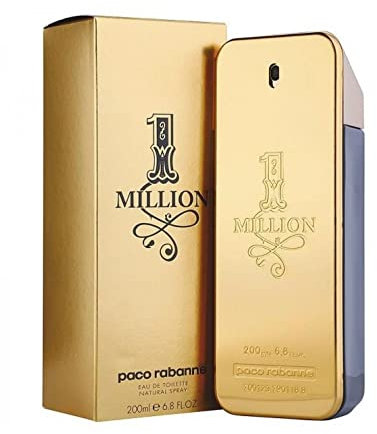 Paco Rabanne One 1 Million Eau de Toilette, 200ml ( limited Edition Flasche/Verpackung)