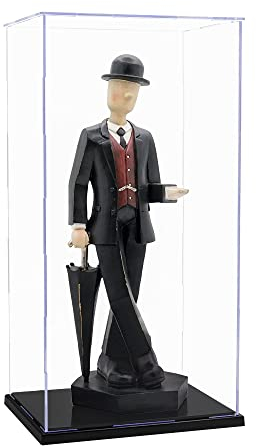 Tingacraft Acryl Vitrine (18,3 x 14,4 x 37,2 cm) Schaukasten für 1/6 Figur