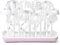 Termichy Trockenständer Babyflaschen, Abtropfgestell Flaschen Trockengestell für Babyflaschen, Flaschen, grauSaugern, Bechern und Babyflaschen Zubehör, BPA-frei, Rosa