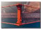Leinwandbild Golden Gate Bridge | 120x80 cm Querformat | Bild auf Leinwand | San Francisco USA Brücke | Wandbild Einrichtung Deko Dekoration Home | modern elegant | Wohnzimmer Schlafzimmer XXL groß