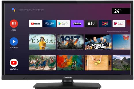 Panasonic TX-24LSW484 60cm LED Fernseher (24 Zoll, HD Triple Tuner, Media Player, HDMI, USB, Smart TV), schwarz