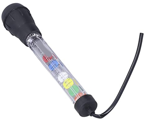 Battery Hydrometer, Easy Read High Professional Large Gravity Float Battery Density Meter Fast Detection for Car Diagnostic