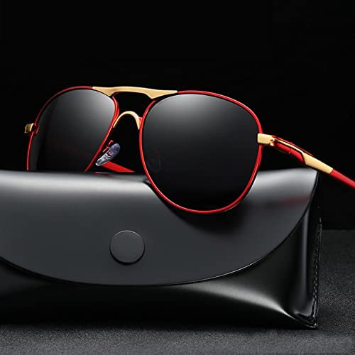 PRELGOSP Sonnenüberbrille Unisex, Sonnenbrille Herren Hd Uv-Schutz Polarisationsbrille für Brillenträger für Sport Im Freien Golf Radfahren Angeln Wandern