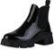 VAN HILL Damen Stiefeletten Plateau Boots Blockabsatz Profilsohle Schuhe Freizeit Booties Plateauschuhe 207069 Schwarz Plateau 37