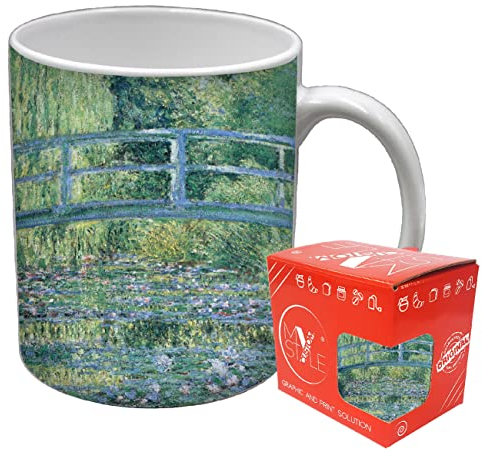 My Custom Style Keramikbecher # Kunst-Teich der Seerosen, Monet # 325 ml