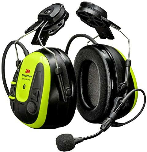 3M Peltor WS ALERT X MRX21P3E4WS6 auricular con micrófono de protección auditiva 30 dB 1 pieza(s), negro, amarillo