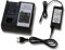 vhbw Ladegerät kompatibel mit Panasonic EY9210, EY9210B, EY9219, EY9221, EY9223, EY9225, EY9227, EY9229 Werkzeug NI-Cd, NiMH, Li-Ion-Akkus