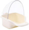 Fulenyi Baignoire à Oiseaux - Cage à Oiseaux - Boîte Transparente - pour Petits Oiseaux, canaris, perruches, perroquets