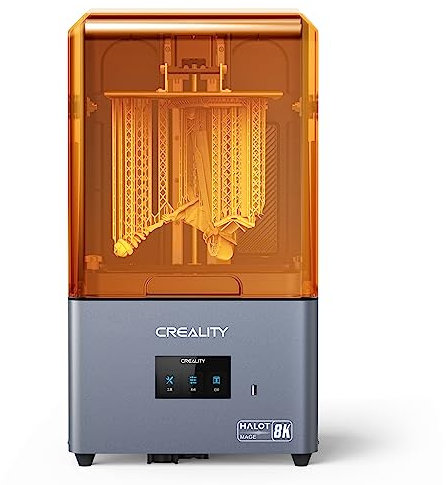 CHENTON 3D Printed Models HALOT-MAGE 3D Printer LCD UV Photocuring Resin Printer with 8K Resolution 10.3'' Monochrome Screen and 4.3'' Touchscreen High-Precision Integral Light Dual Z-axis Rails