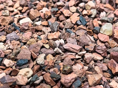 Forest Aquatics Decorative Aquarium Gravel, 2-4mm, Terracotta (1kg)