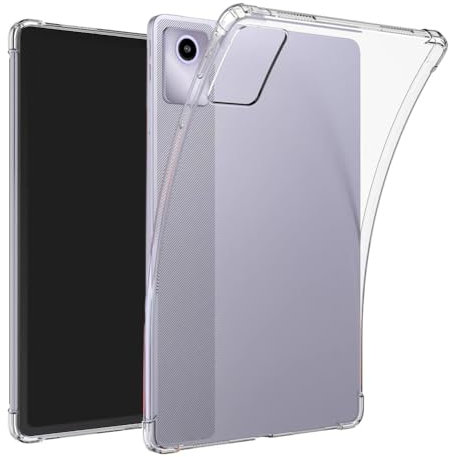 Runxingfu Funda para Lenovo Xiaoxin Pad - Ultra Fina Carcasa Protectora A Prueba de Golpes TPU Transparente Funda Cubierta para Lenovo Xiaoxin Pad 2024 TB331FC 11 Pulgadas Tablet
