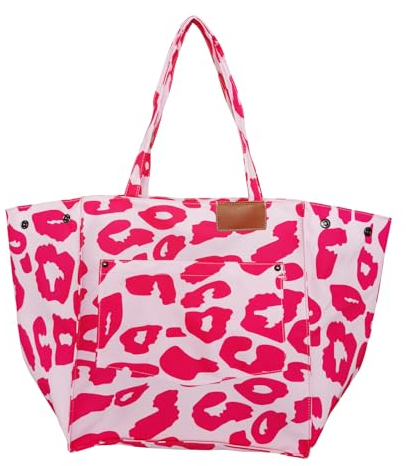 Yooamz Handtasche Damen Groß Shopper Tasche Damen Umhängetasche Damen Schultertasche Lässige Tote Bag für Alltag, Büro, Schulausflug und Einkauf (Schwarz)