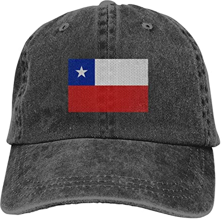 456 Herren Damen Baseboard Baseballkappe Flagge Chiles Baseballmütze Verstellbar Baseballkappe Leicht Baseball Kappe Mütze Für Angeln Wander Kletter