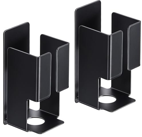 Zahnbürstenhalter Elektrische Zahnbürste, 2 Stück Zahnbürstenhalter Schwarz, Halterung Elektrische Zahnbürste, Edelstahl Zahnbürsten Halterung Wand, Zahnbürstenhalter Ohne Bohren, Zahnpastahalter