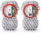 Merautop SJ 2 Stück LED Scheinwerfer Diodenmodul Scheinwerfer Einsatz Dioden Modul Steuereinheit Ersatz für 3er E92 E93 F80 4er F32 F33 F36 6er F06 F12 F13 X3 X5 X6 Autozubehör Teil# 63117263051