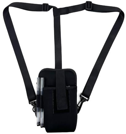 Wanty Barcode-Scanner-Brustgeschirr-Holster, mobiler Computer, Barcode-Scanner-Halter, Tragetasche für Symbol, Zebra, USPS, Post-Scanner