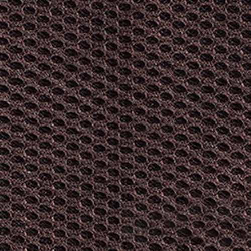 Tissu pour grille de haut-parleur pour grand haut-parleur résistant à la poussière et belle décoration (marron)