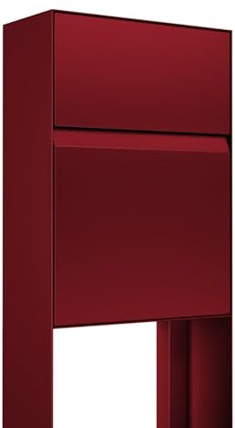 Standbriefkasten Leon in Rot