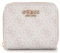 GUESS Laurel SLG Small Zip Around Wallet Dove Logo