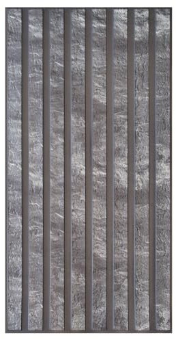 Grace Baltic Panneaux muraux 3D de qualité supérieure - Revêtement mural - Revêtement en PVC - Décoration murale - Autocollants muraux élastiques de 1 mm d'épaisseur (‎Lamelles Brumeuses)