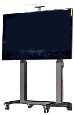 OPTEPYOE Carro Elevador eléctrico 75/86/98/100, Soporte for TV móvil, Piso