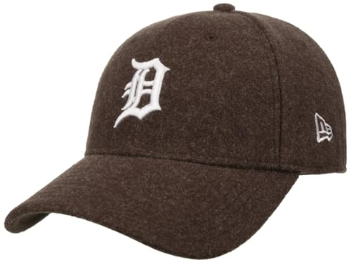 New Era MLB 9FORTY Melton Wool Cap Detroit Tigers Brown