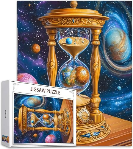 Puzzle 2000 Teile Erwachsene, Sternenhimmel Puzzle Erde Muster Design, Groß Holzpuzzle Erwachsene 100x70cm Geschicklichkeitsspiel Teile Geschenkboxverpackung for Wanddeko Wohnzimmer Geschenke,Model628