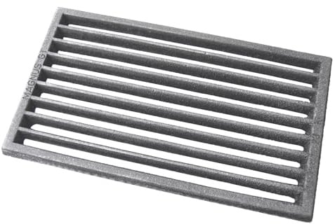SEZAM 28 x 16 cm (28,2x16,2cm) Gussrost Ofenrost Ascherost Gußrost verschiedene Durchmesser, Kaminrost passend f. MAGNUS Kaminofen Tafelrost Rost Ofengitter Feuerrost Kohlerost
