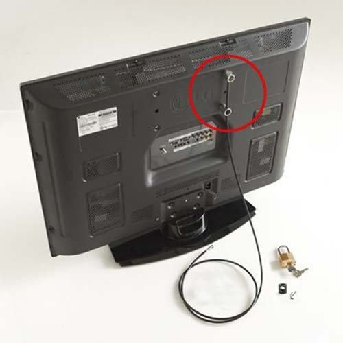 Flat Screen TV Anti-Theft Security Kit - Pack of 3