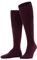 FALKE Herren Kniestrümpfe Airport M Kh Wolle Baumwolle lang einfarbig 1 Paar, Rot Barolo 8596, 47-48