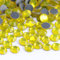 Crystal Hotfix Rhinestone,Machine Cut Stone 1440pcs/pkg (Lemon Yellow,SS10/3mm)
