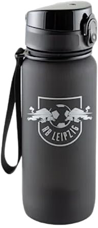 RB Leipzig Trinkflasche - Shadow - schwarz 0,65 l Tritan Flasche RBL - Plus Lesezeichen Wir lieben Fußball