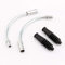 Bike Brake Noodles, V Brake Noodles Cable Guide Bicycle Repair Tool 2 Sets Cycling Brake Pipes Rubber Boots Protector Hose for Road Bikes and Mountain Bikes