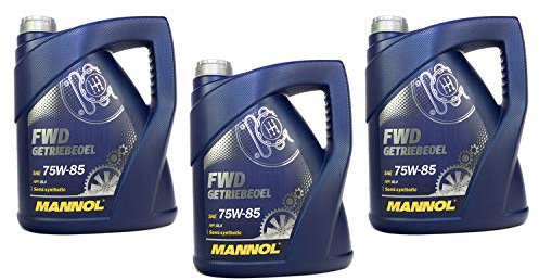 Getriebeöl MANNOL Schaltgetriebe API GL 4 75W-85 12 Liter für Derbi P i a g g i o Vespa GP1 50 LC Fly 50 2T LX 50 2T Fly50 LX50