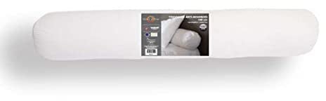 Soleil d'ocre, Traversin Luxe, Polyester, Blanc, 160 cm