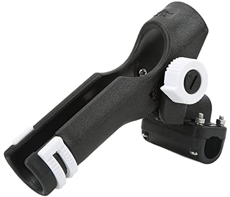 Angelrutenhalterung 90 Grad verstellbar 45 mm Buchse 1 Zoll Clip-Klemme am Rutenhalter-Rack