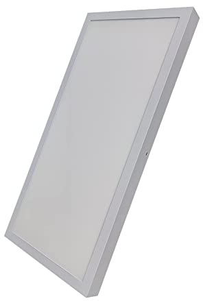 MUNDDY® Panel Led Superficie Plafon Techo 30X60cm 30W Facil Instalacion 2700 Lumen Certificado IP20 Con Driver Incluido (Blanco Frio 6000K, Pack de 2 uds)