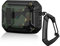 AirPods Pro 2nd Generation Case Cover 2022 with Lock Lid and Keychain Hook, Double Layer Dustproof Shock Resistant Rugged Case (Camo Green)