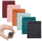 NBEADS 6 Stück 6 Farben Kopfhörer Tasche, 9x7 cm PU Leder Kosmetiktasche Make Up Tasche Tragbare Selbstschließende Wasserdichte Reise Schmuck Aufbewahrungstaschen Für Kosmetik Schmuckverpackung