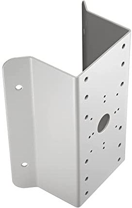 DS-1276ZJ Universal Corner Mount Bracket Hik-Compatible with Most Wall Mounts Cameras and PTZ, White, Pack of 1